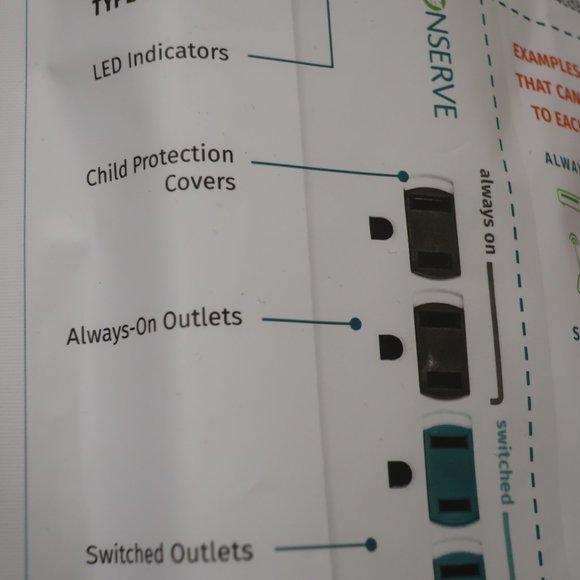 BNWT Advanced Power Strip - Picture 8 of 12